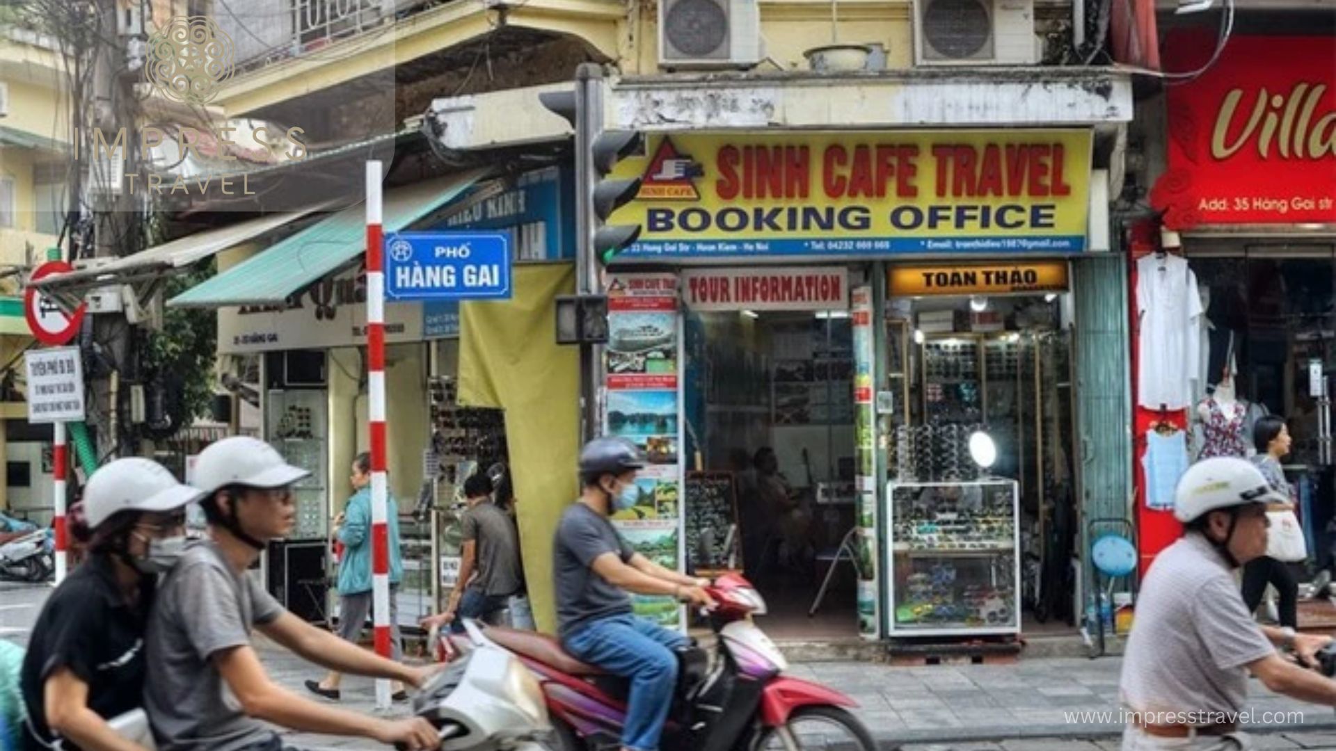 Hang Gai Street in Hanoi