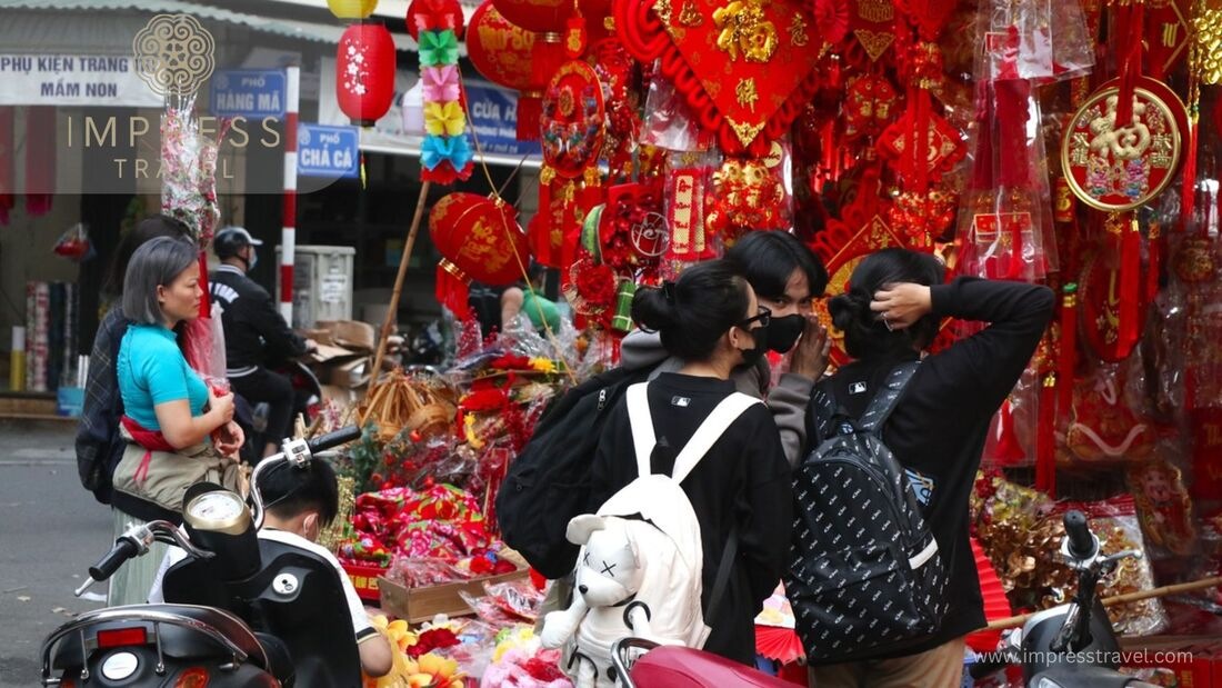 Hang Ma Street in Hanoi