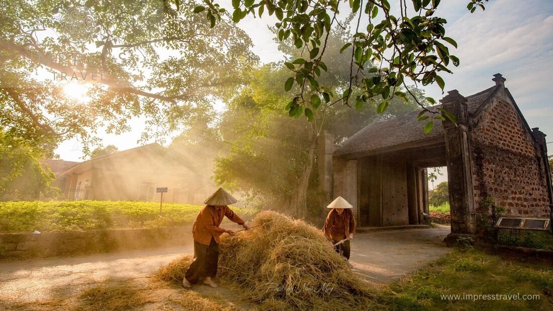 Duong Lam ancient village in Hanoi