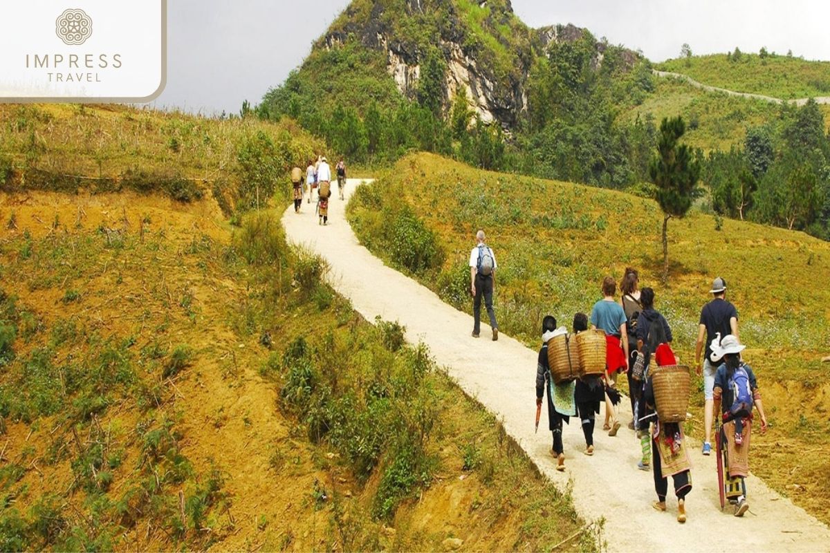 Trekking to Y Linh Ho Village