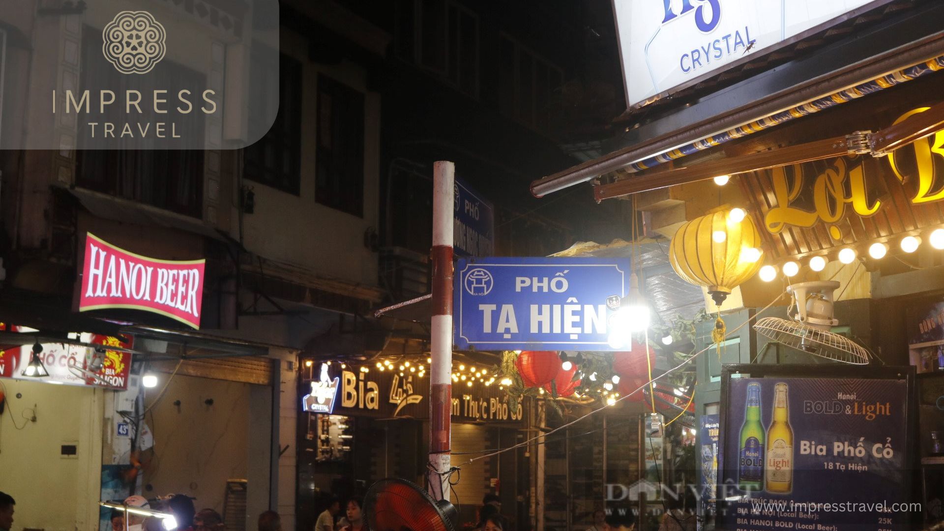 Ta Hien Street in Ha Noi