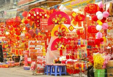 The beauty of Hang Ma Street through festival seasons
