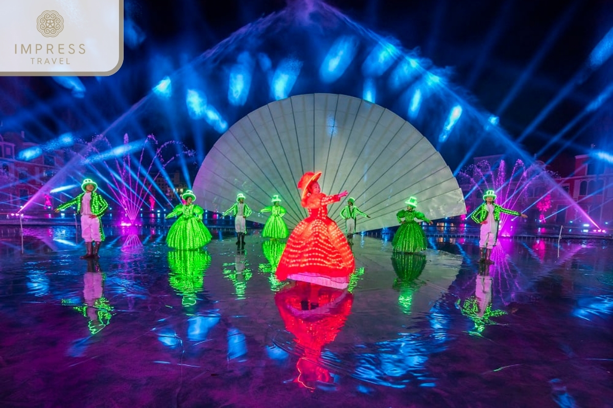 Grand World Phu Quoc Water Music Show - Beach Wedding Tour in a Luxury Resort on Phu Quoc Island