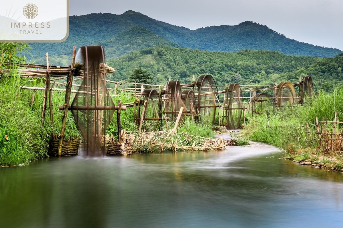 Water wheel-Classic trekking tours in Pu Luong