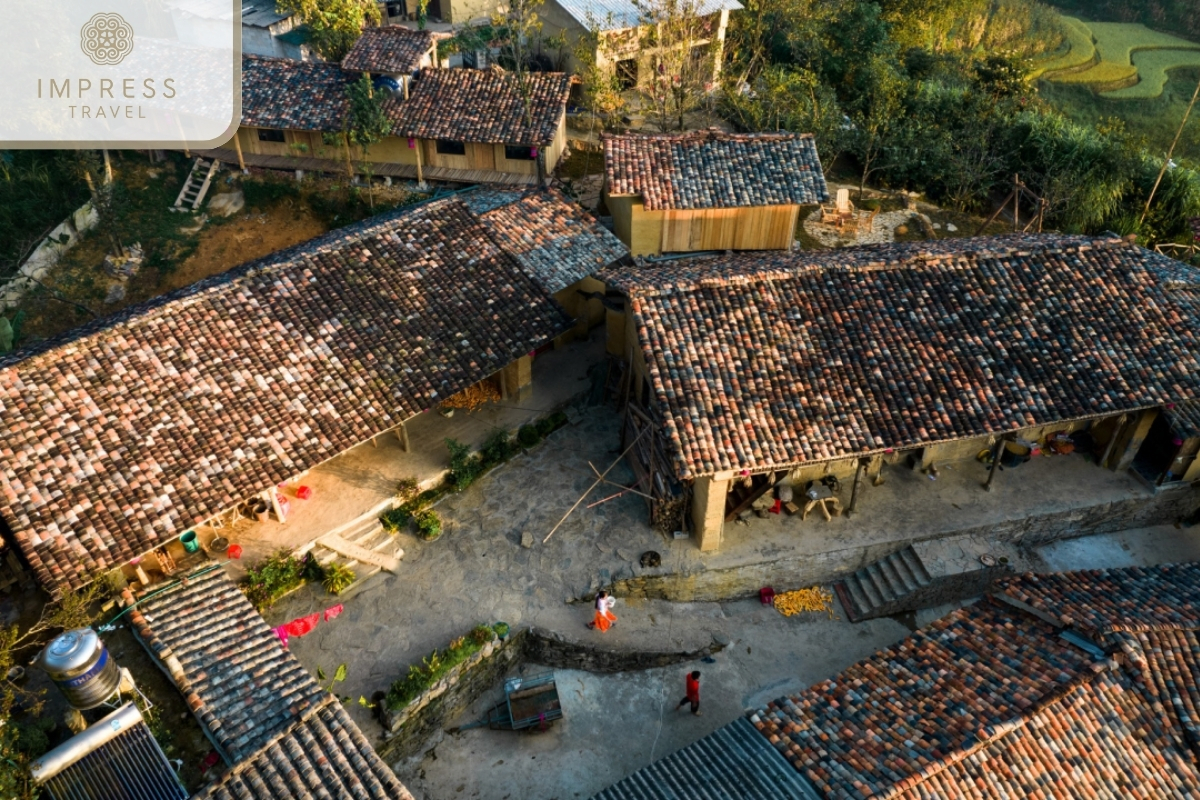 Trinh Village - Lung Cao-glorious yellow rice terraces for Pu Luong tour