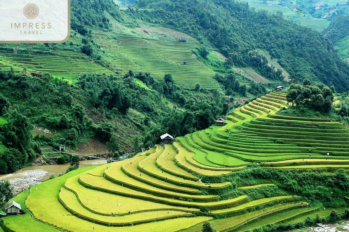 Nam Co village for Hiking adventure tours in Mu Cang Chai