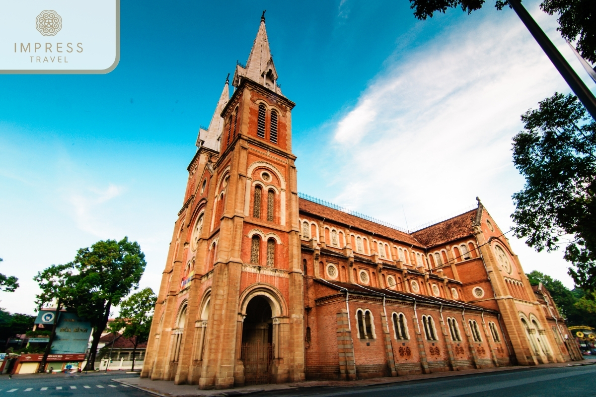 Notre Dame Cathedral- Ho Chi Minh City tour includes visiting Notre Dame Cathedral