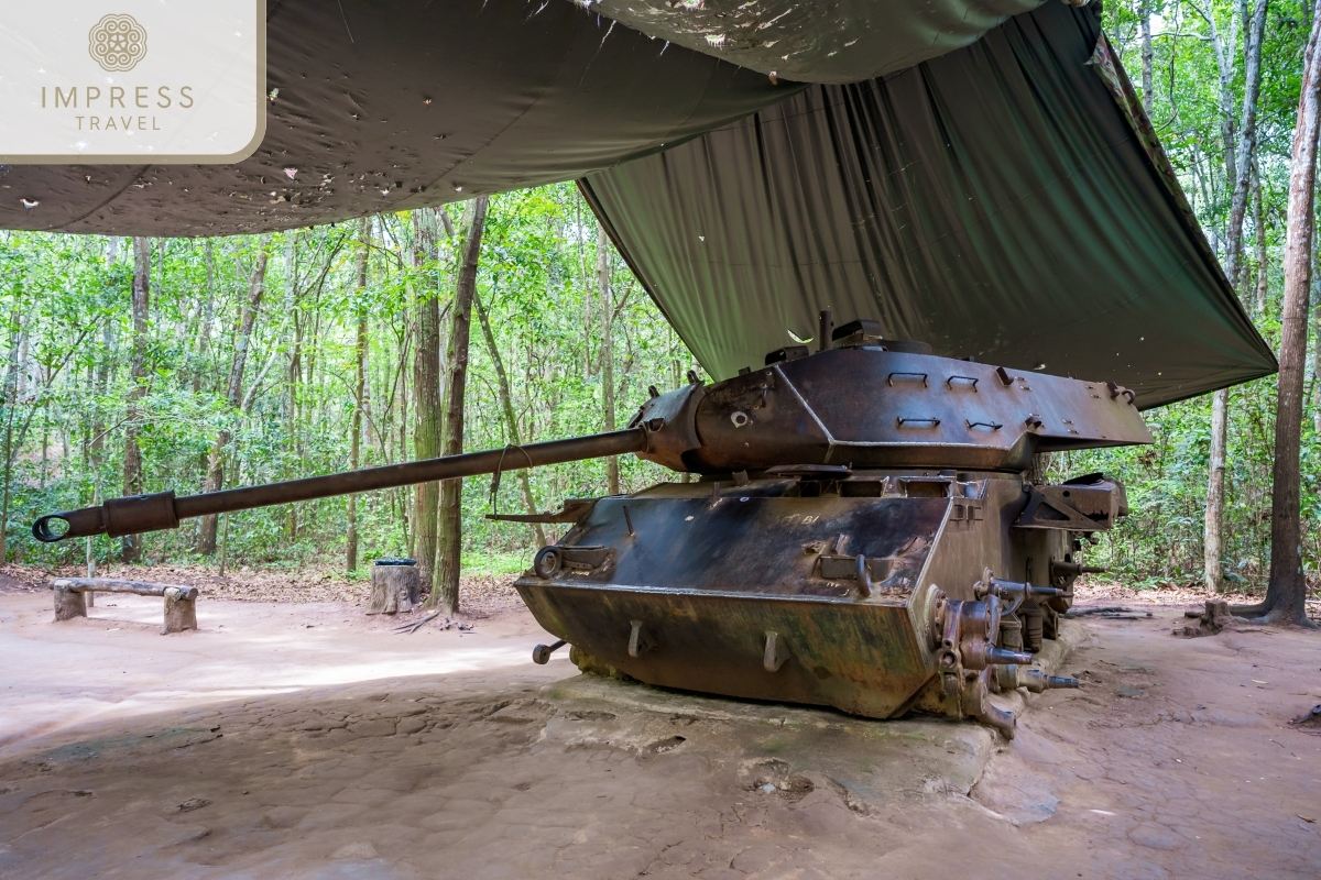 Cu Chi Tunnels in Cu Chi Tunnels Tour.