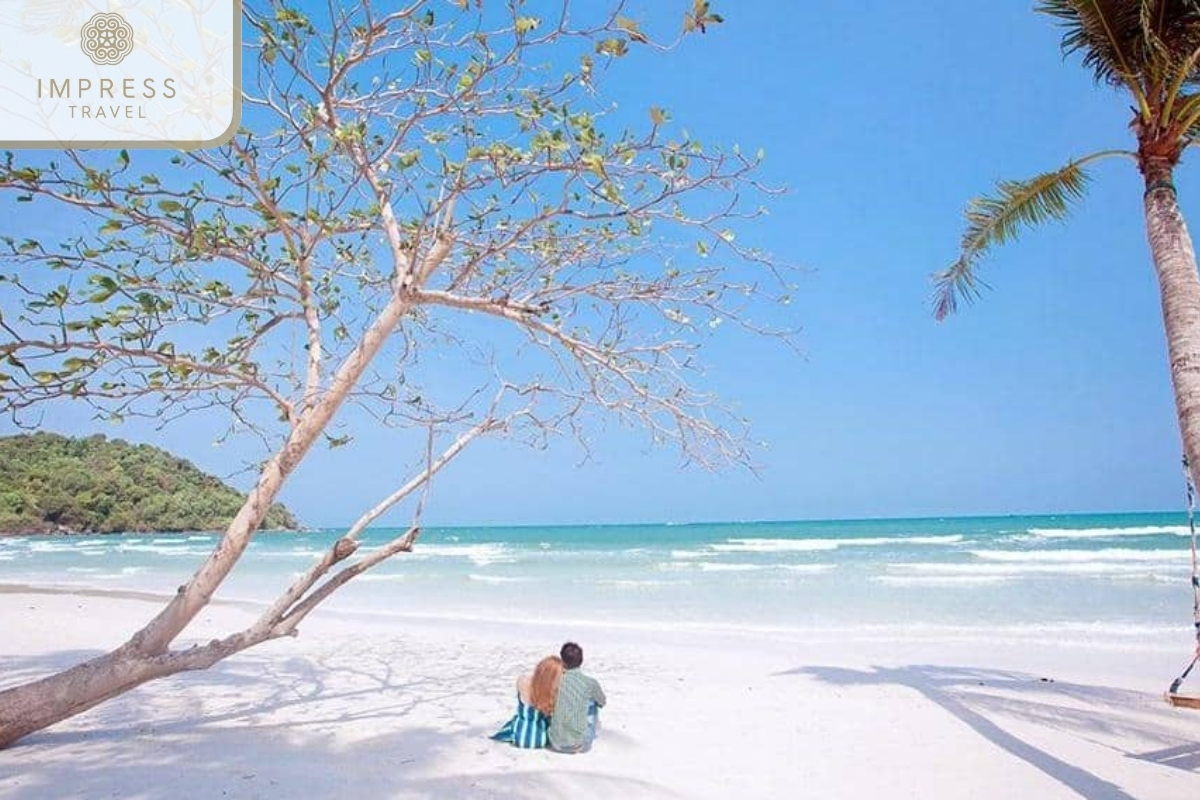 Beach Relaxation at Sao Beach- Honeymoon Tour to Phu Quoc Island 