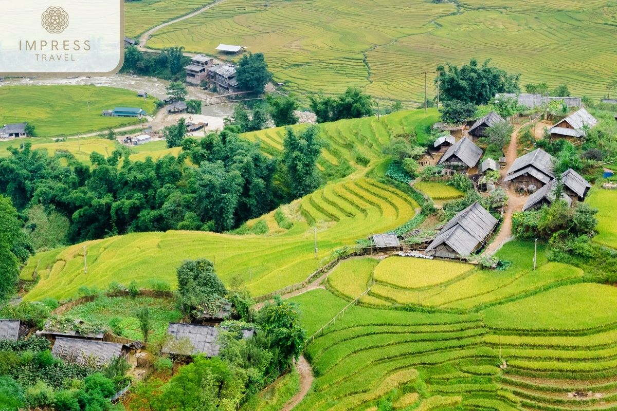 Muong Hoa Valley- from Lao Cai to Sapa for trekking tours. 