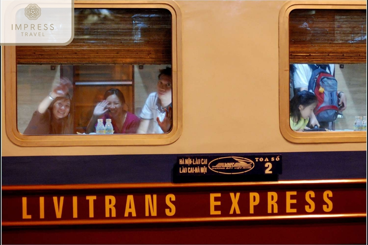 Take from Hanoi to Lao Cai by night train Livitrans Express