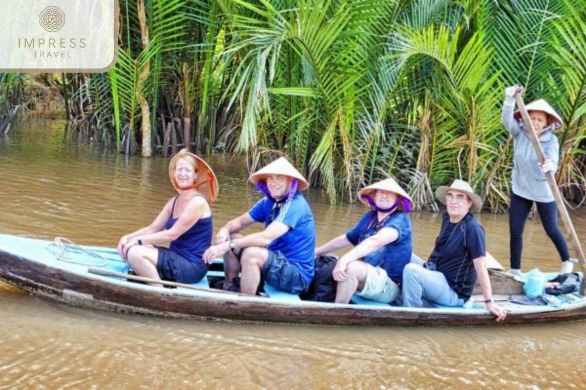 Ben Tre Boat of the Mekong Delta tours from Ho Chi Minh City