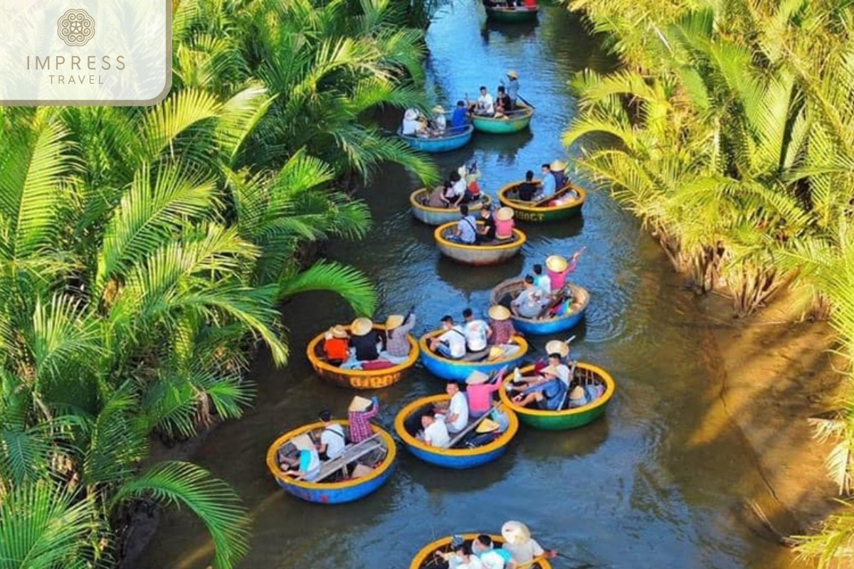 Bay Mau Coconut Forest - Motorcycle tours to ancient town Hoi An