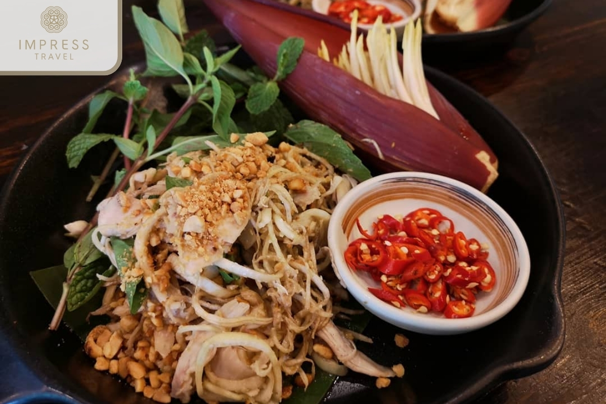 Wild Banana Flower Salad