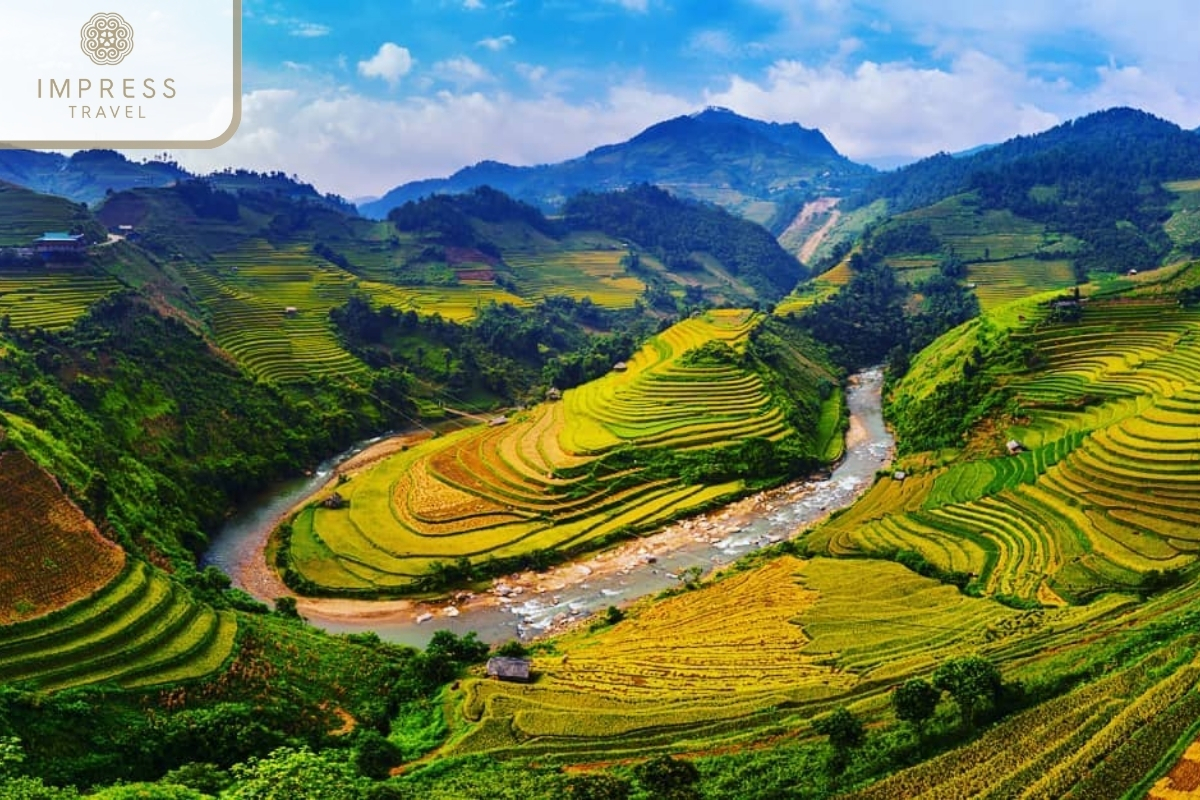 Spring is the best duration for Mu Cang Chai tours