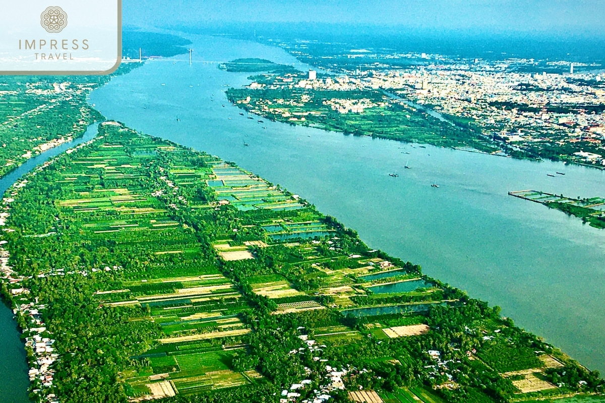 Entering the Mekong Delta