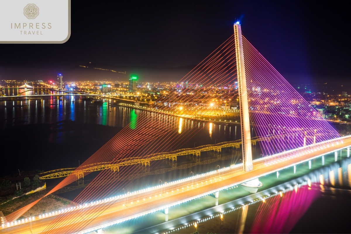 Tran Thi Ly Bridge- iconic bridges for photo tours in Danang