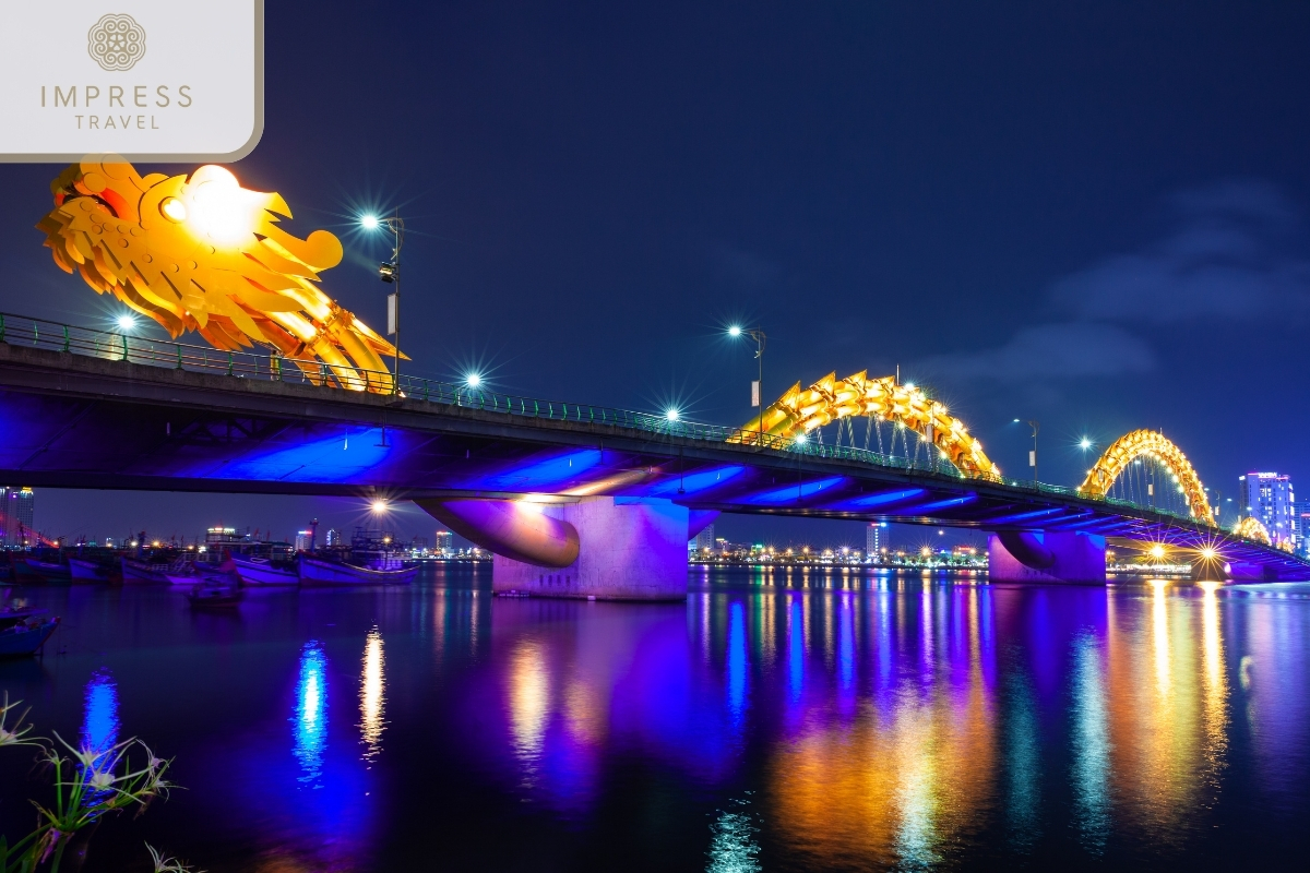 Dragon Bridge- iconic bridges for photo tours in Danang