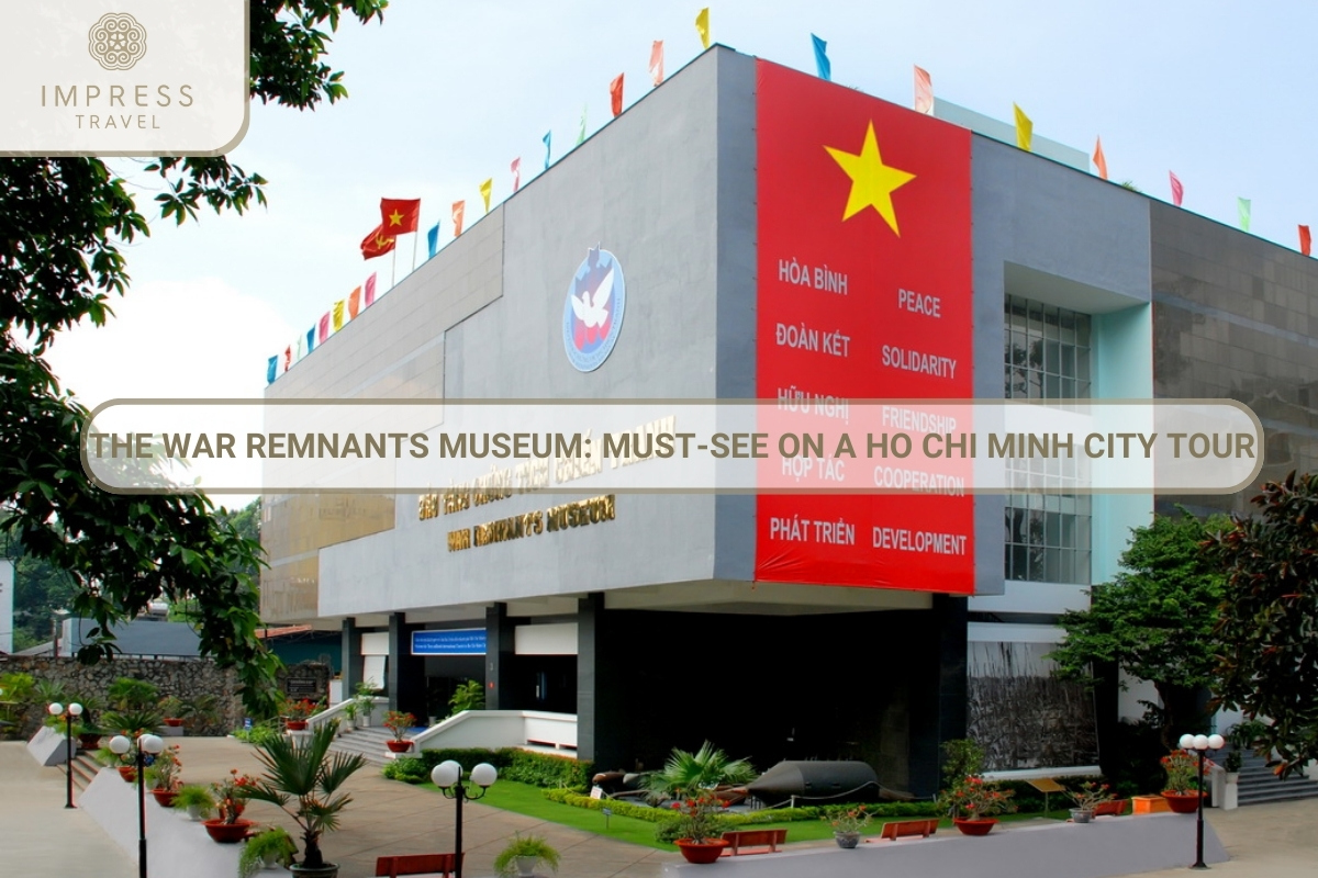 Historic Ho Chi Minh City Tours visit The War Remnants Museum