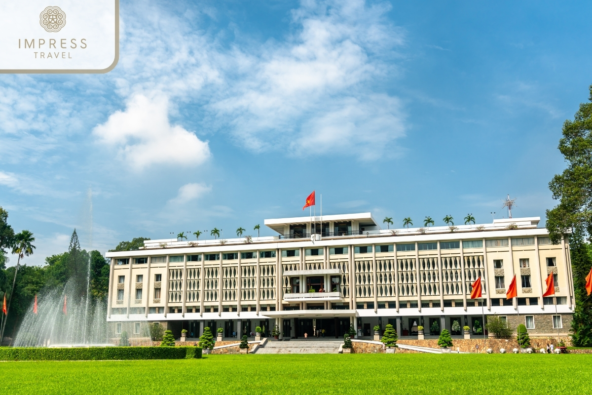 Independence Palace-top 3 places for a Ho Chi Minh City tour 1/2 day