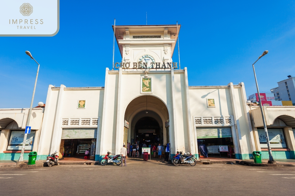 Ben Thanh Market-top 3 places for a Ho Chi Minh City tour 1/2 day