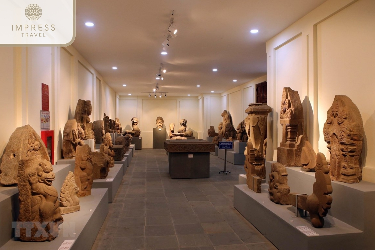 Cham Museum of visiting places for South Korean tourists in Danang