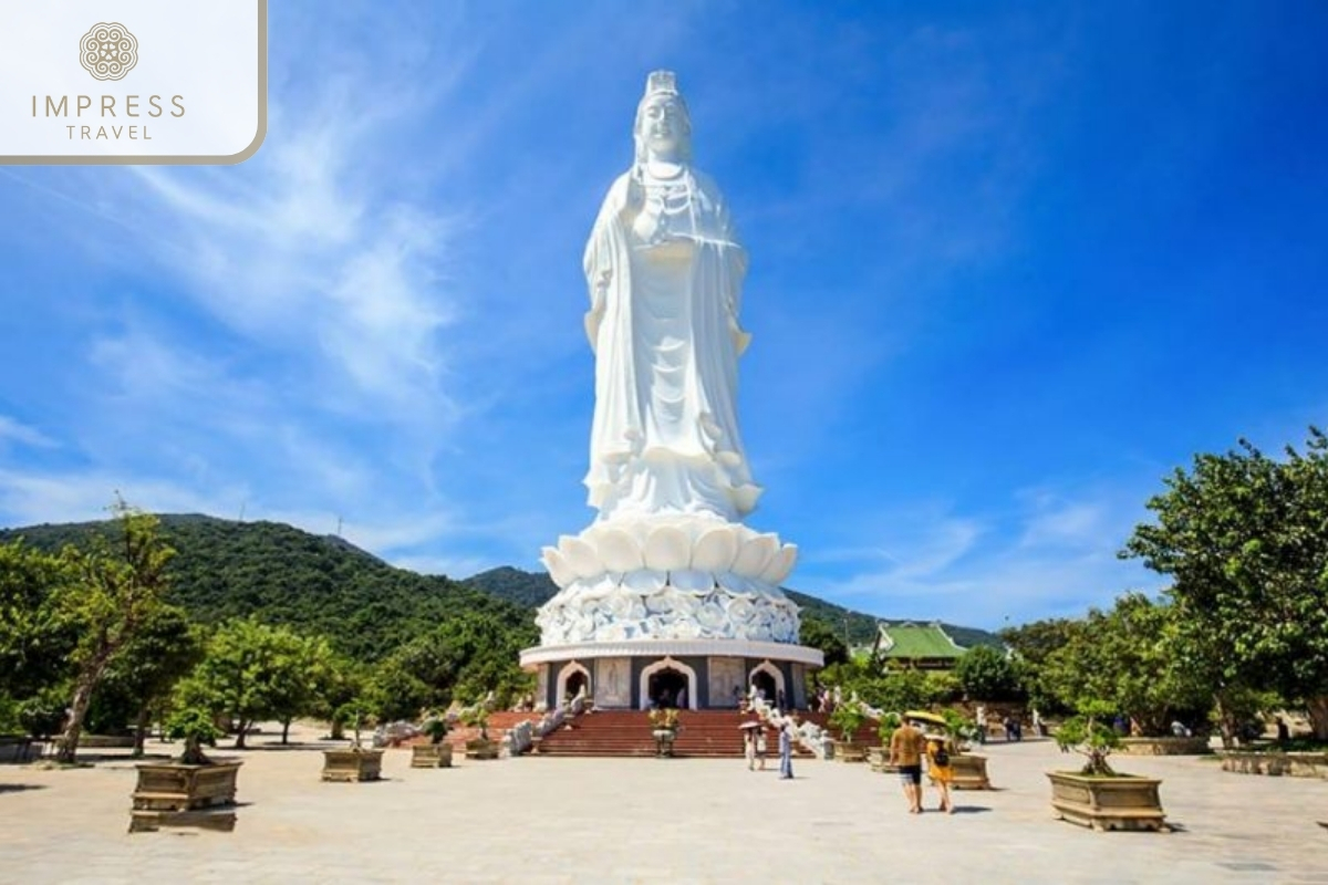 Linh Ung Pagoda in Tour Danang City and Hoi An from Tien Sa Port