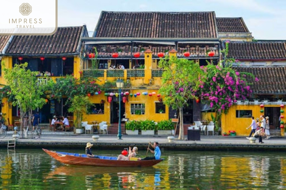 Hoi An Ancient Town in Tour Danang City and Hoi An from Tien Sa Port