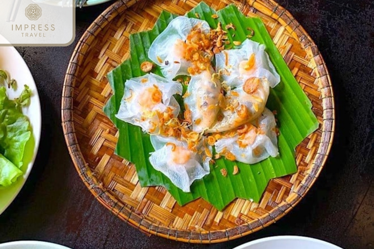 Banh Bao Vac of Tour Danang City and Hoi An from Tien Sa Port