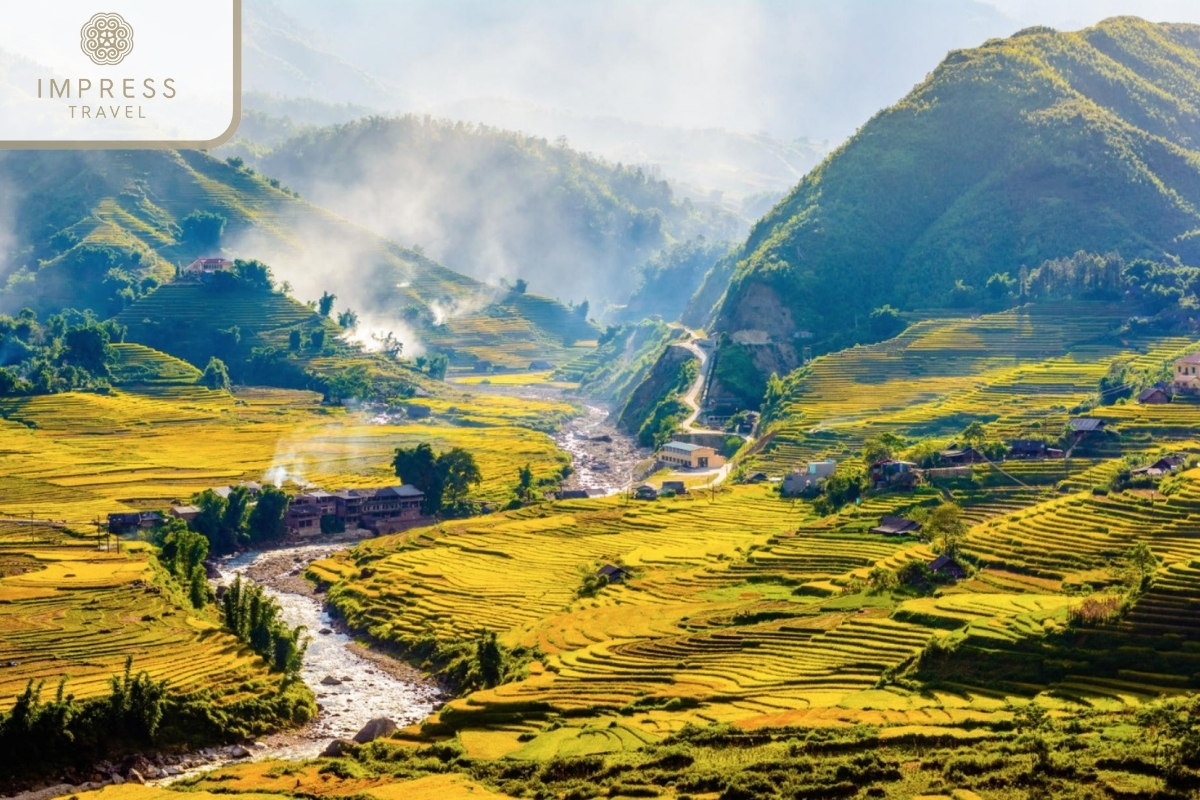 Ta Phin village from above- Discover Ta Phin Village of the Red Dao People in Sapa