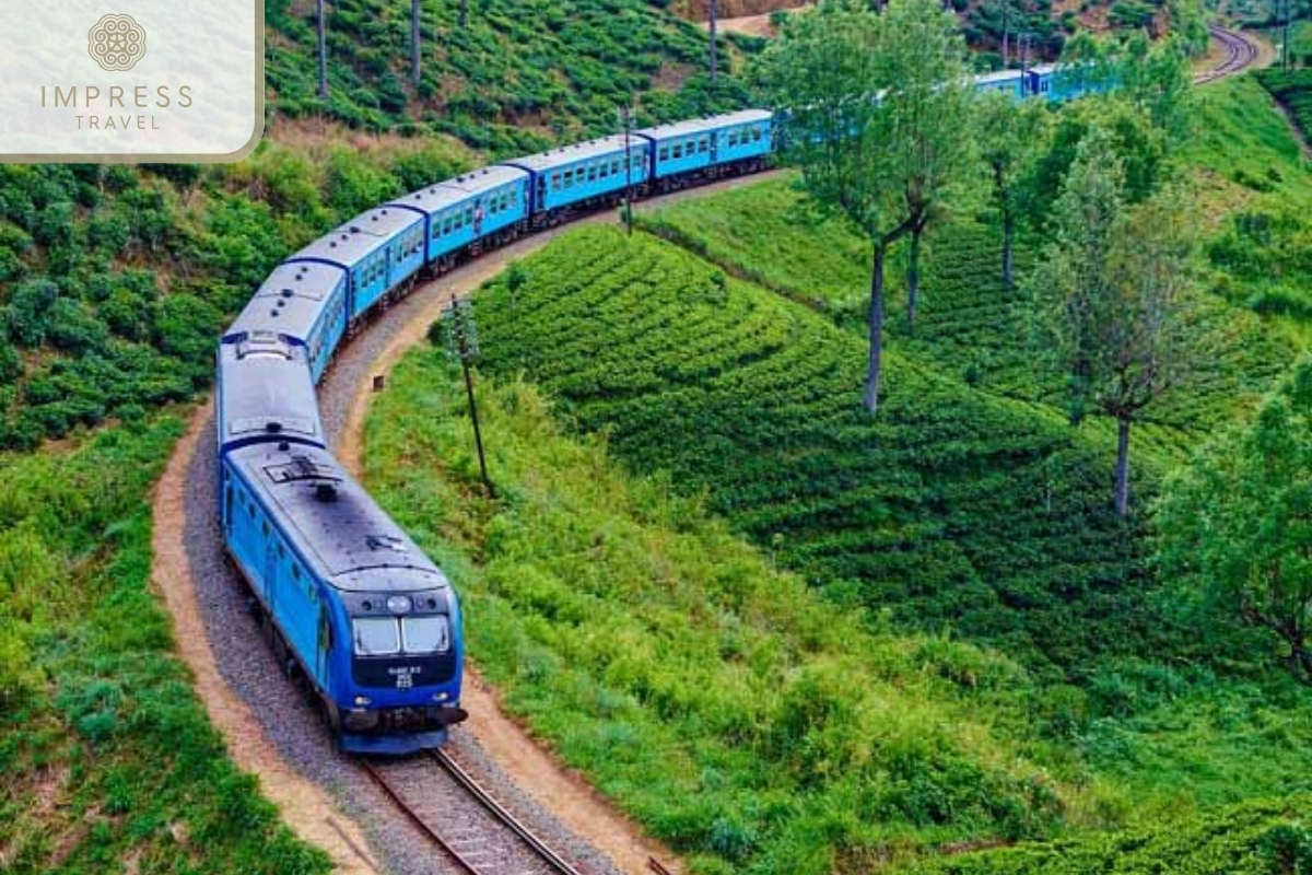 Tran Quy Cap Train Station is conveniently