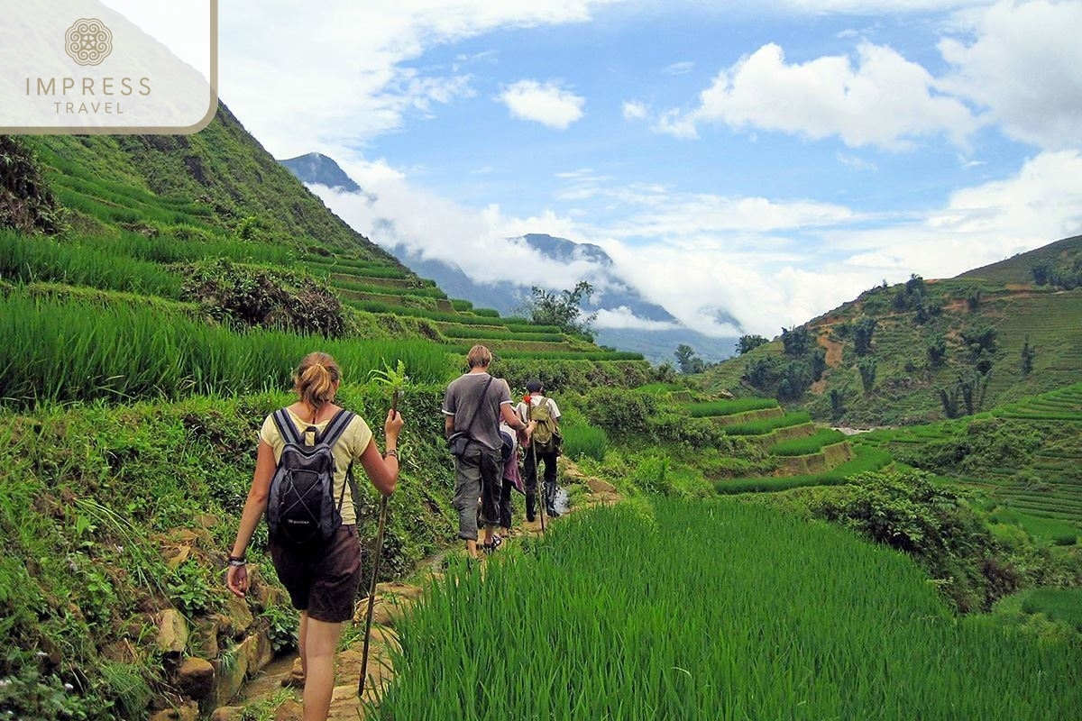 Trekking tour to Ban Ho Village from Sapa 