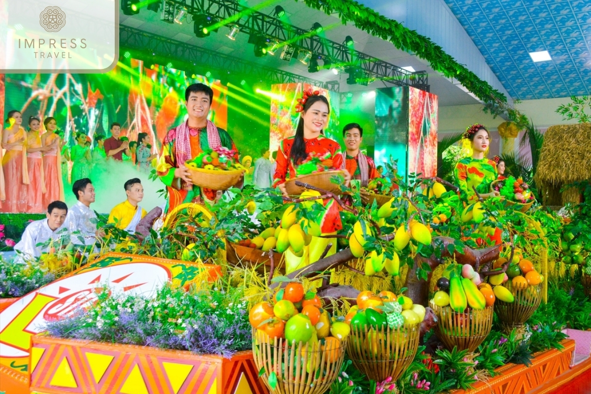 Seasonal Festivals and Events in Cai Be fruit orchard in Tien Giang