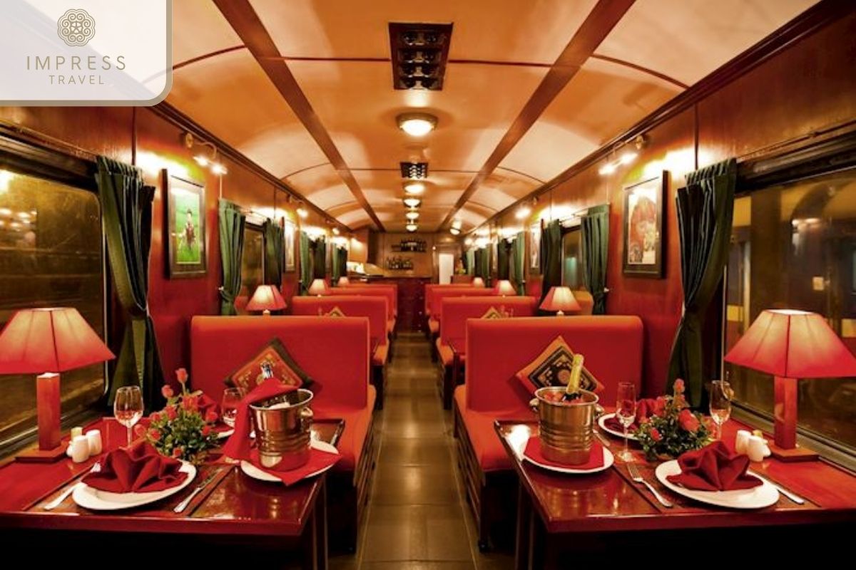 Restaurant Experience: Luxury night trains to Sapa Tours from Hanoi 