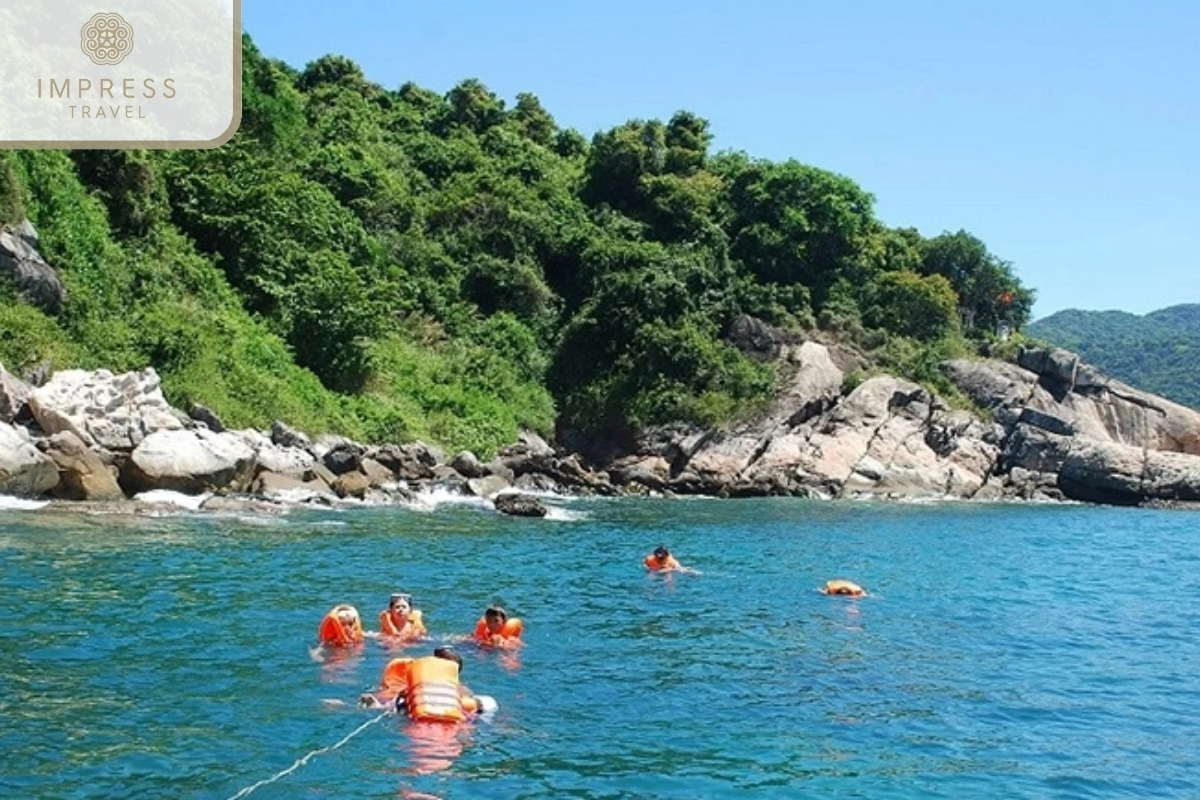 Water Activities of Yen Ngua Beach in Da Nang