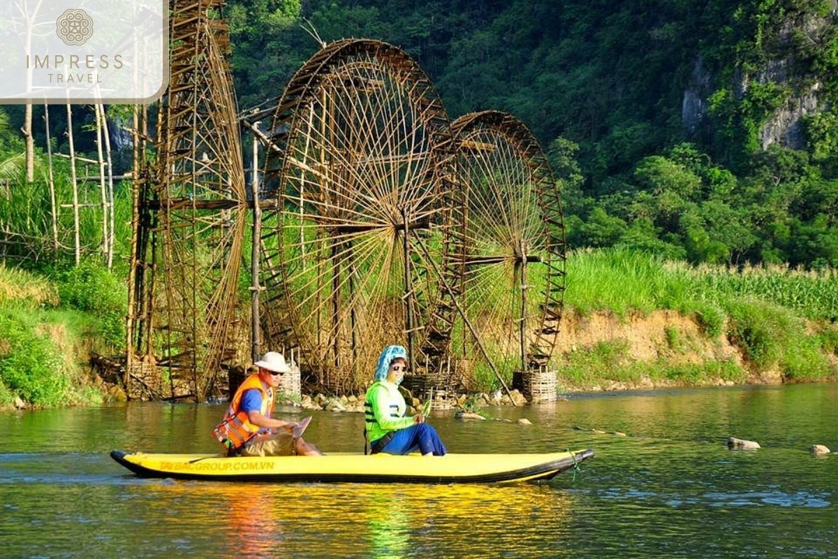 Giant Water Wheels in Pu Luong Nature Reserve