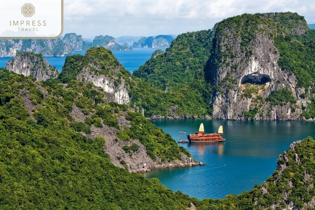 Ha Long Bay in Tour to Northern Vietnam and Sapa