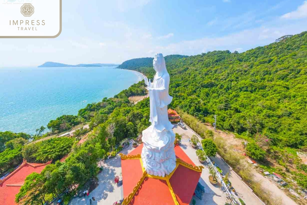 Ho Quoc Pagoda in the Spiritual Beauty at Ho Quoc Pagoda