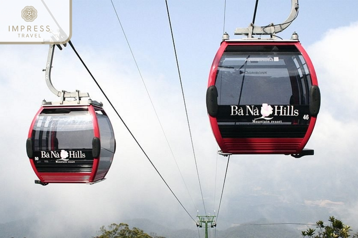 The Ba Na Hills Cable Car 