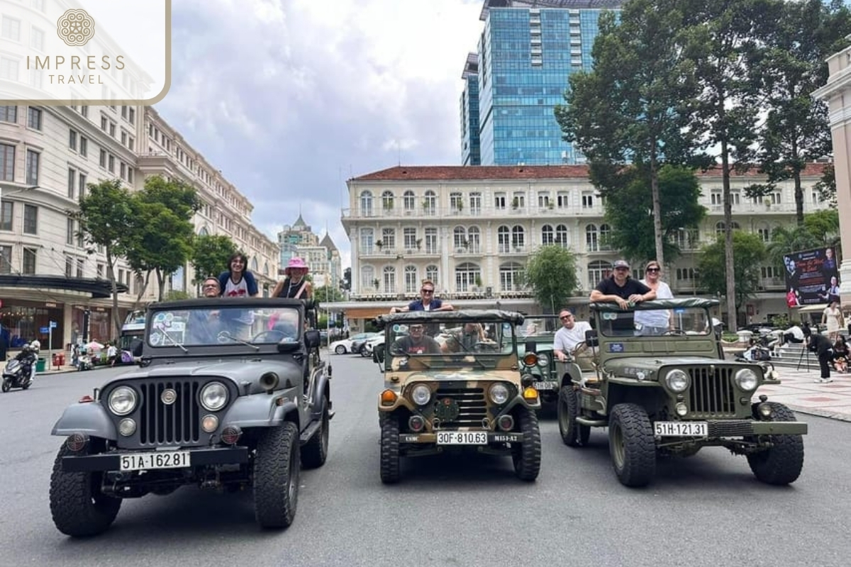 Visit Ho Chi Minh by jeep