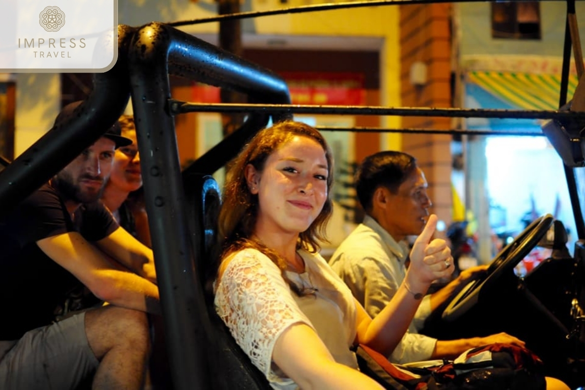 Walking around the city at night in Ho Chi Minh City with Night Jeep Tours