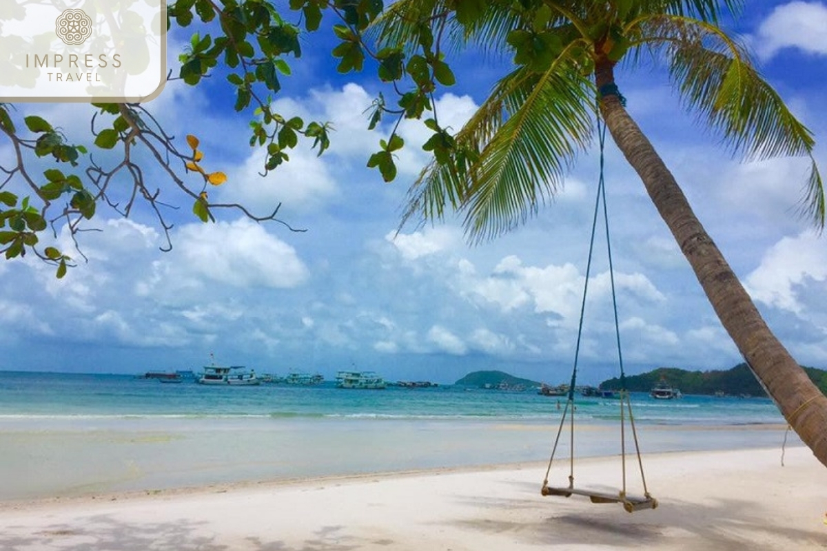 Sao Beach for Phu Quoc Island on a Motorbike Tour