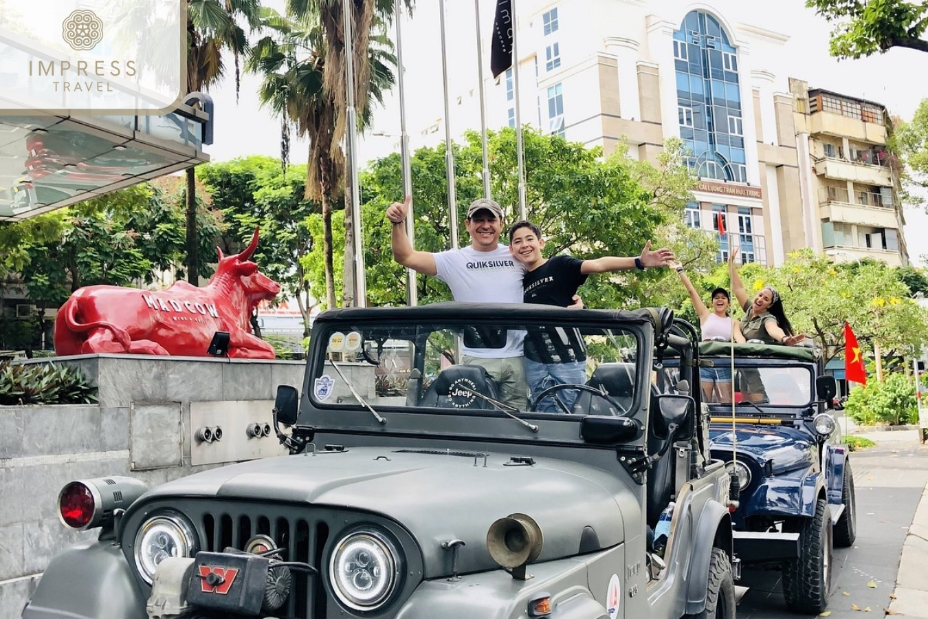 Jeep of a Ho Chi Minh City Jeep Tour