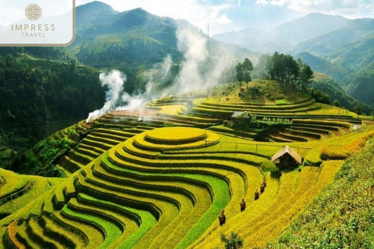 Mu Cang Chai of the tour Sapa, Fansipan, and Mu Cang Chai