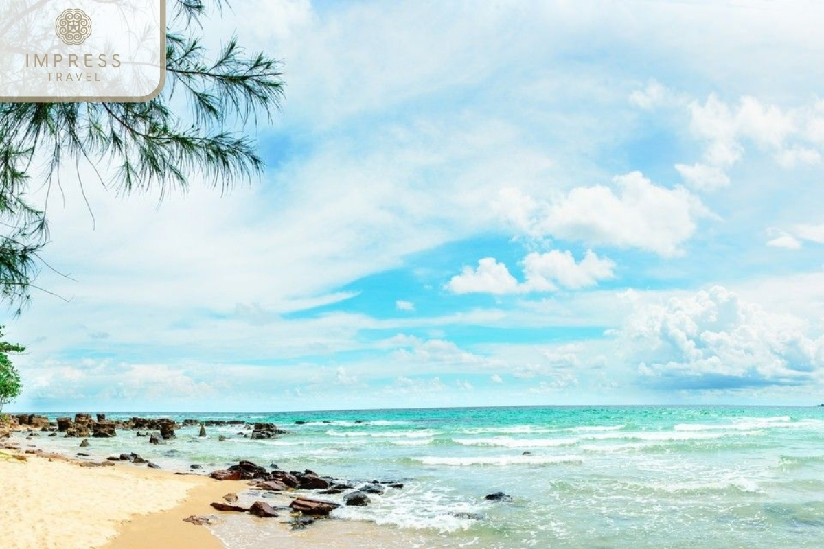 Vung Bau Beach in Kayaking Tour in the Gulf of Thailand