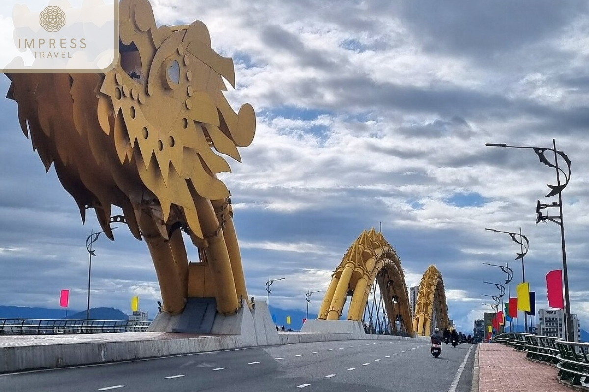 Dragon Bridge of Full-Day Tour of Da Nang 