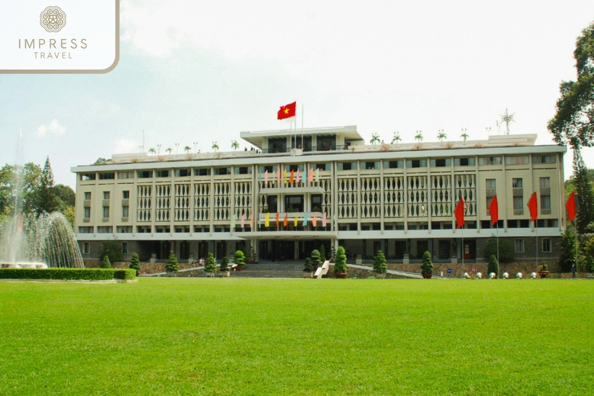 Reunification Palace in Ho Chi Minh City Tours by Russian Jeeps