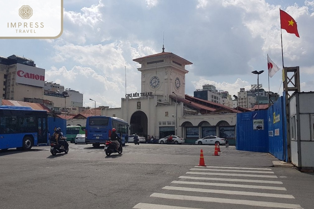 Ben Thanh Market in Tours for Families in Ho Chi Minh City