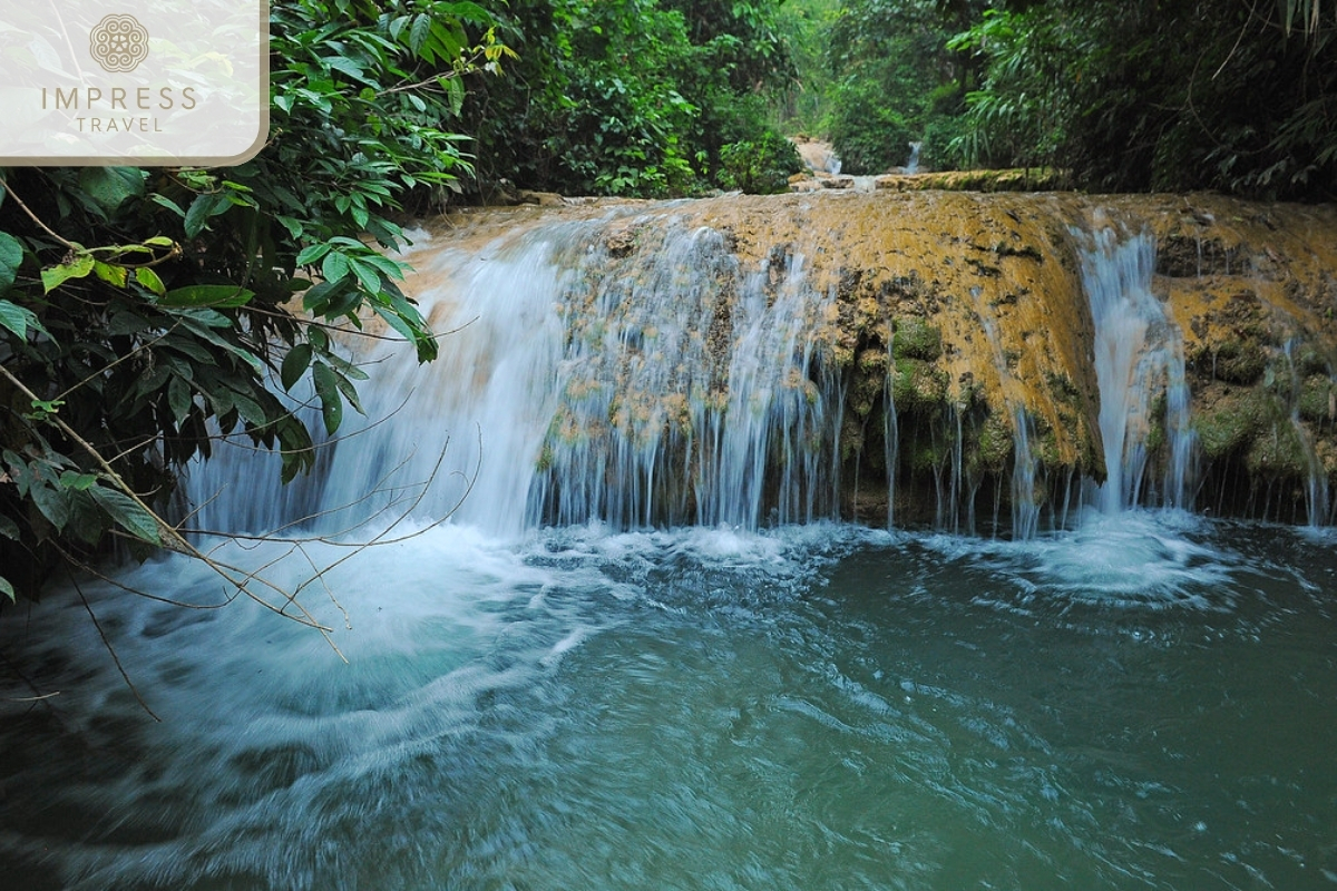 Hieu Waterfall of Pu Luong Eco and Adventure Tours