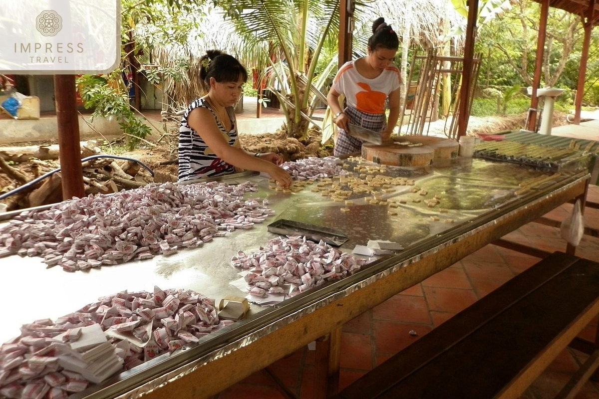 Coconut candy factory in Mekong Delta and Phu Quoc Island Tour